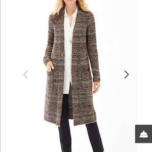 EUC J.Jill long sweater topper. Size XL petite.